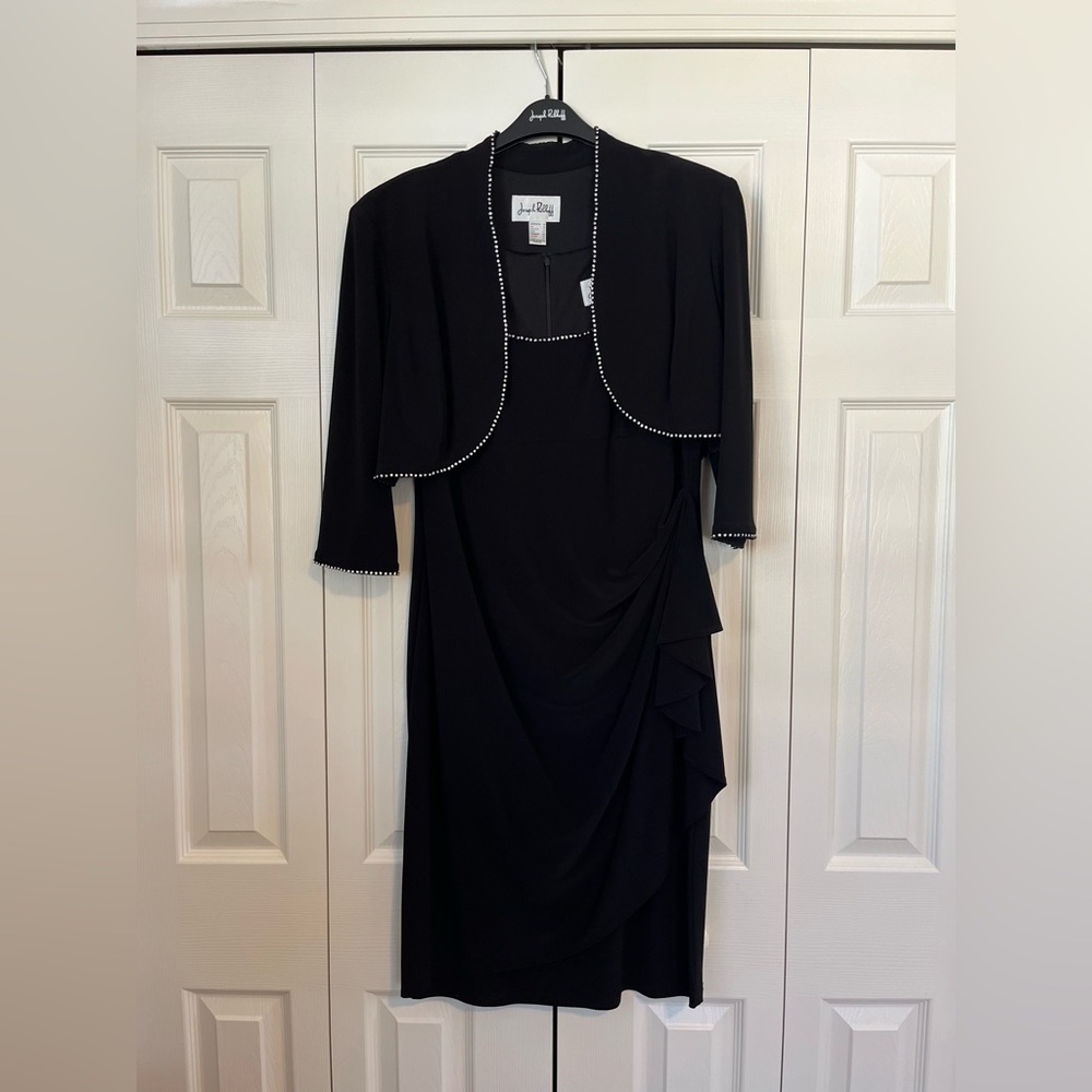 Joseph Ribkoff Black Dress with Jacket
